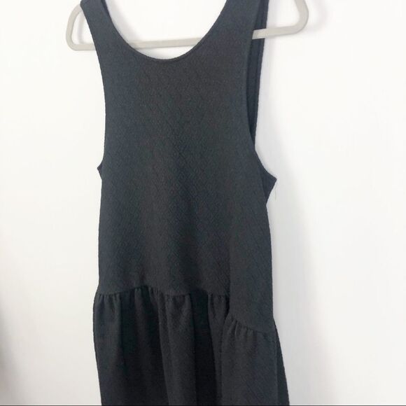 FREE PEOPLE | Easy Street Black Peplum Dress Small - Picture 6 of 12